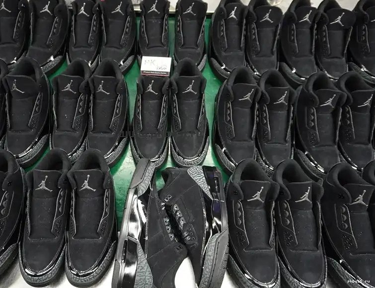 Retro GOD SHIP Jordan  RETAIL 3 Cat MATERIALS Air PK TO READY Black 0515